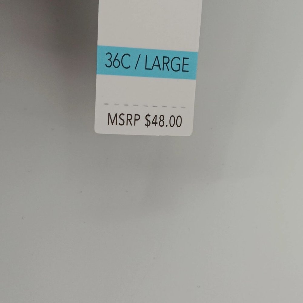 TAHARI BLUE 36C/LARGE BRA SET - Picture 15 of 16